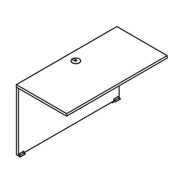 Groupe Lacasse Bridge-Return, 42inWx24inDx29inH, Hard Rock Maple LAS41BR2442E - main